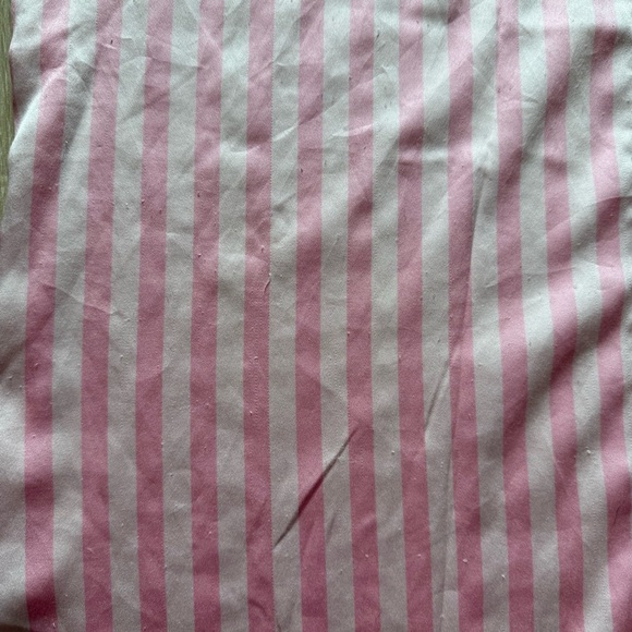 Victoria’s Secret Pink Satin Striped Pajama Top Women’s Size Medium - Picture 9 of 14